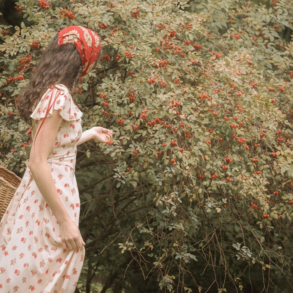 Appalonia Dress Vintage Doen Inspired - Picture 3 of 11